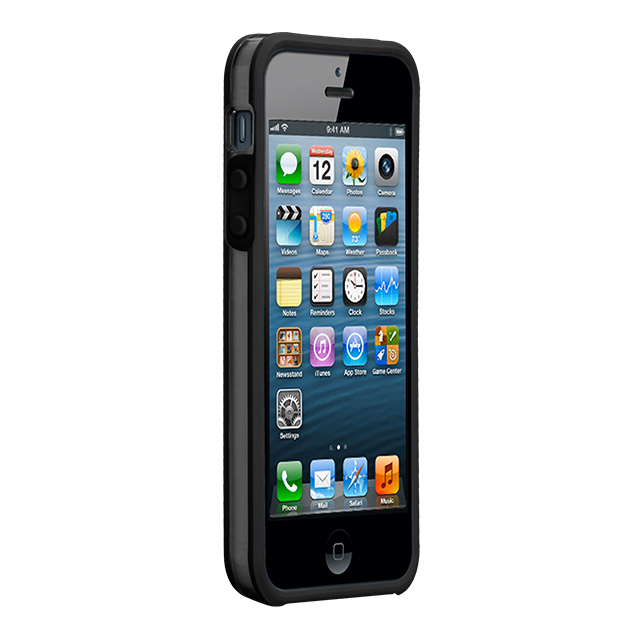 【iPhoneSE(第1世代)/5s/5 ケース】Haze Case (Titanium Grey / Black)サブ画像