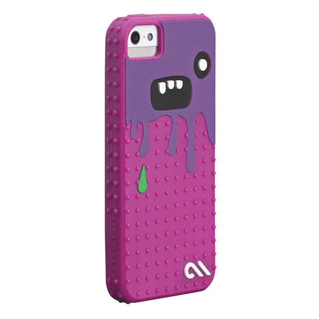 【iPhoneSE(第1世代)/5s/5 ケース】Creatures (Monsta Case, Dark Pink / Purple)サブ画像