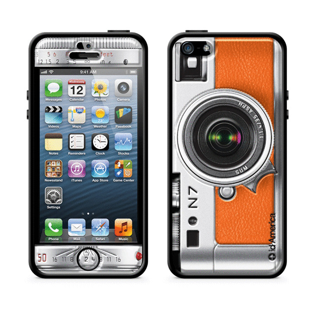 【iPhoneSE(第1世代)/5s/5 ケース】Cushi Plus (Camera Orange)サブ画像