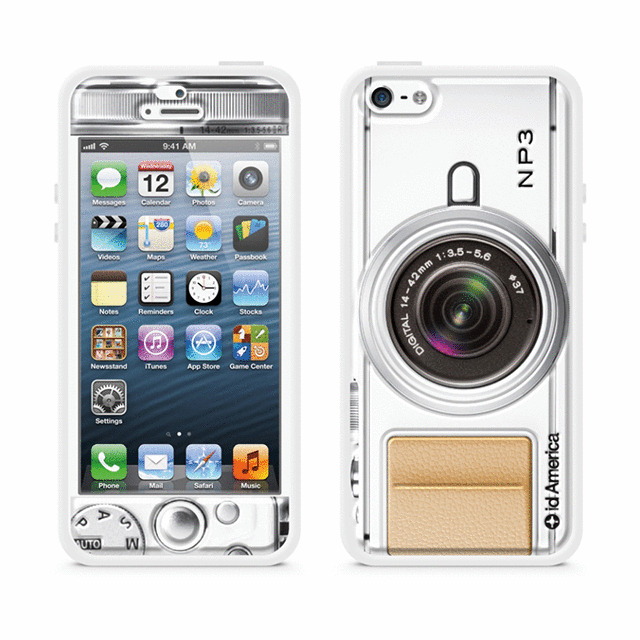 【iPhoneSE(第1世代)/5s/5 ケース】Cushi Plus (Camera White)サブ画像