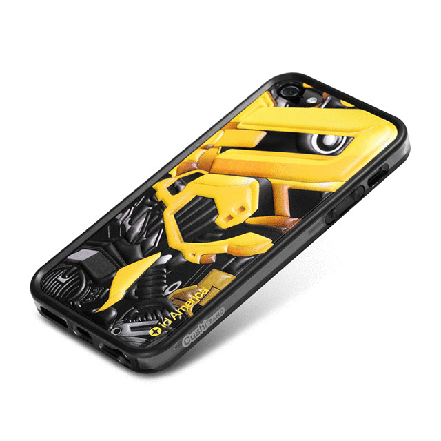【iPhoneSE(第1世代)/5s/5 ケース】Cushi Plus (Robotics Yellow)サブ画像
