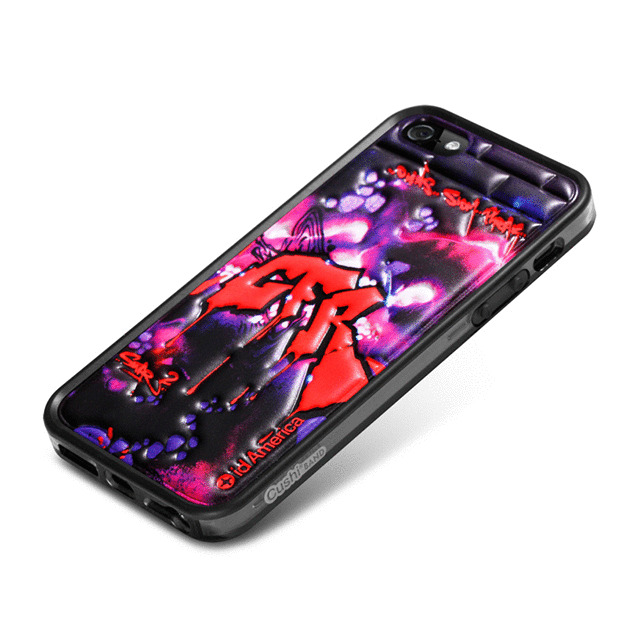【iPhoneSE(第1世代)/5s/5 ケース】Cushi Plus (Graffiti Red)サブ画像