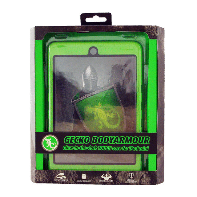 【iPad mini(第1世代) ケース】Gecko Bodyarmour Ultra-Protective Tough Case iPad mini GLOW Greenサブ画像