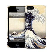 【iPhoneSE(第1世代)/5s/5 ケース】GELASKINS Hardcase Katsushika Hokusai The Great Wave
