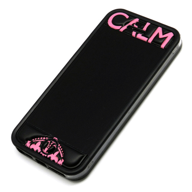 【iPhoneSE(第1世代)/5s/5 ケース】Cushi Plus KEEP CALM (Black)サブ画像