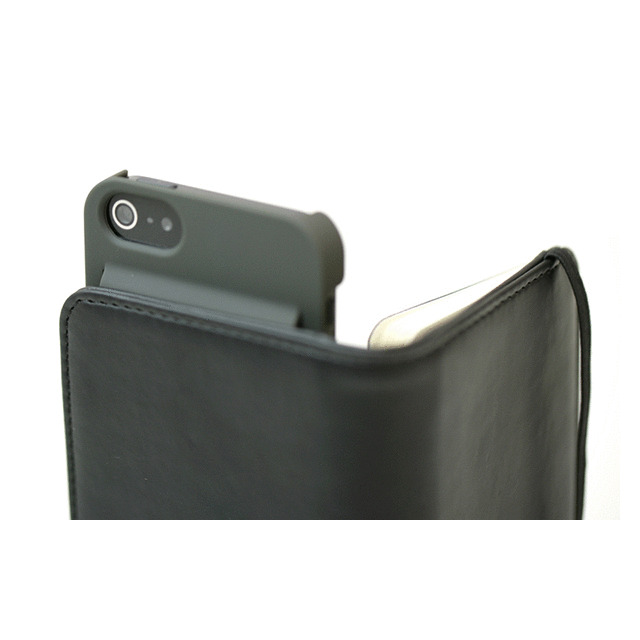 【iPhoneSE(第1世代)/5s/5 ケース】Premium Case (ブラック)サブ画像
