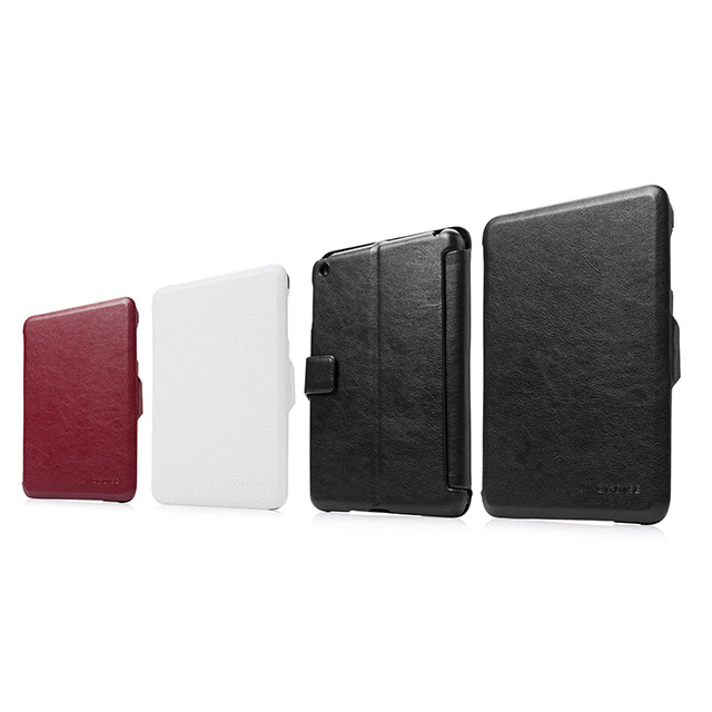 【iPad mini(初代) ケース】CAPDASE iPad mini Capparel Protective Case： Forme, White / Blackサブ画像