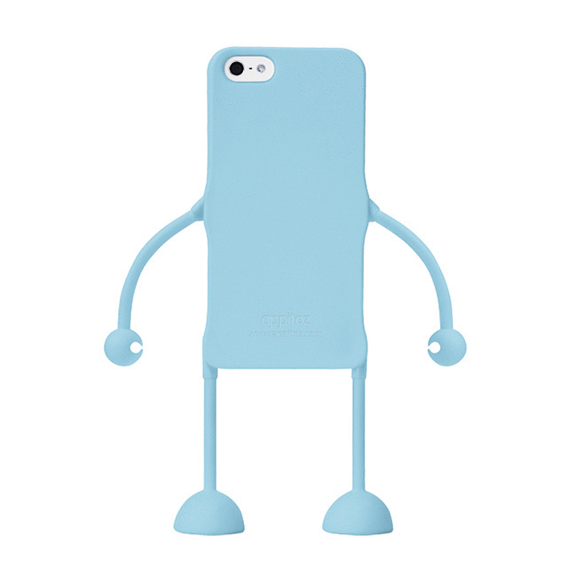 【iPhone5s/5 ケース】デザインフィギュアケース『appitoz』 ブルーサブ画像