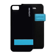 【iPhoneSE(第1世代)/5s/5 ケース】Smart Folder Case Sider Belt： Black/Black