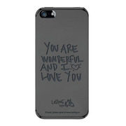 【iPhone5s/5 ケース】Mirror case”You Are Wonderful And I Love You”