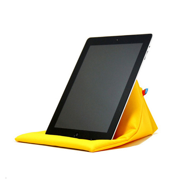 【iPad(第3世代/第4世代)/iPad2 ケース】スタンディングポーチ (yellow)サブ画像