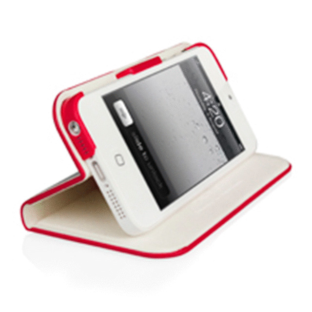 【iPhone5 ケース】iPhone5用ケース SLIMCOVER5 Redサブ画像