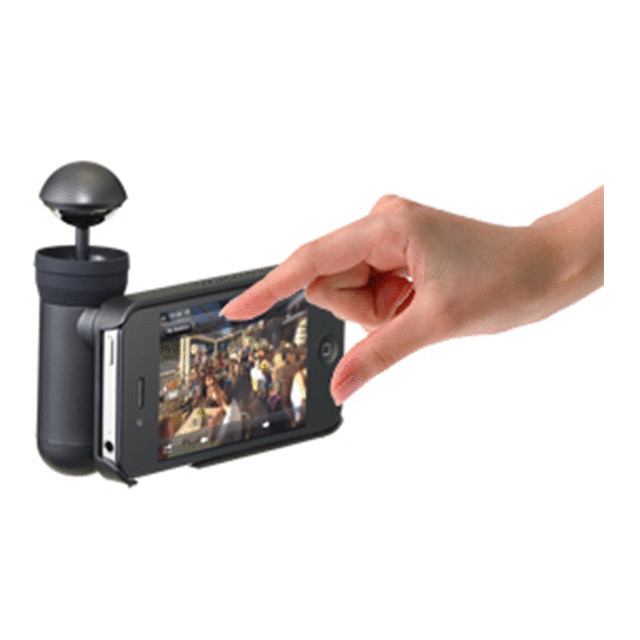 【iPhone5s/5 ケース】360°パノラマ撮影キット「bubblescope」サブ画像