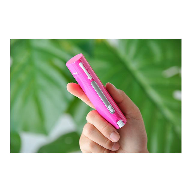 コネクタ一体型モバイルバッテリー iCharge Candy ピンクサブ画像