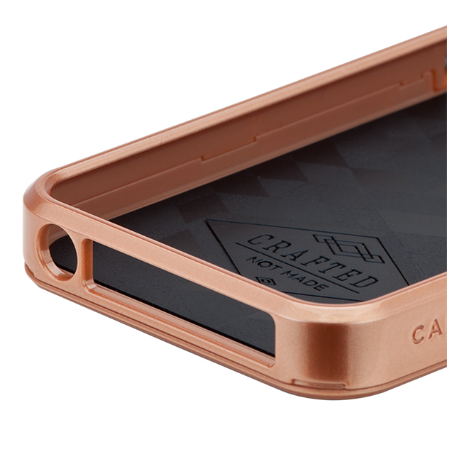 【iPhoneSE(第1世代)/5s/5 ケース】Crafted Case Gemstone, Gold Jet (Black/Gold)サブ画像