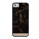【iPhoneSE(第1世代)/5s/5 ケース】Crafted Case Gemstone, Gold Jet (Black/Gold)
