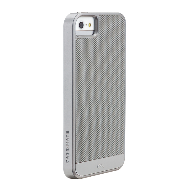 【iPhoneSE(第1世代)/5s/5 ケース】Crafted Case Carbon Fiber, Silverサブ画像
