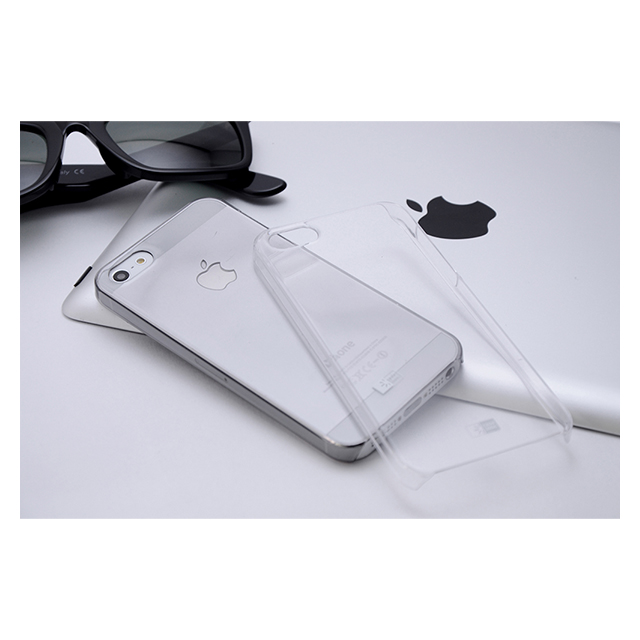 【iPhone5s/5 ケース】Verti for iPhone5s/5 Transparent Whiteサブ画像