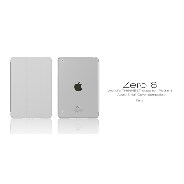 【iPad mini(第1世代) ケース】Zero 8(0.8mm)UltraThin for iPad mini - Clearサブ画像