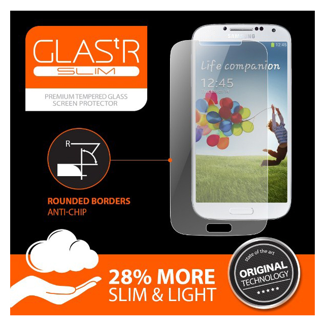 【GALAXY S4】Oleophobic Coated Tempered Glass GLAS.t R SLIMgoods_nameサブ画像
