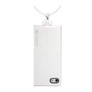 【iPhone5 ケース】Link Outdoor NeckStrap Case for iPhone 5 - White