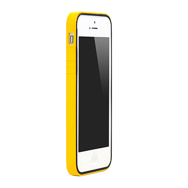 【iPhoneSE(第1世代)/5s/5 ケース】B1 Bumper Full Protection (Yellow Glossy)サブ画像