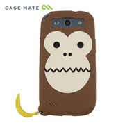 【GALAXY S3 ケース】Creatures： Bubbles Case, Brown
