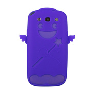 【GALAXY S3 ケース】Angel Silicone Case, Purple