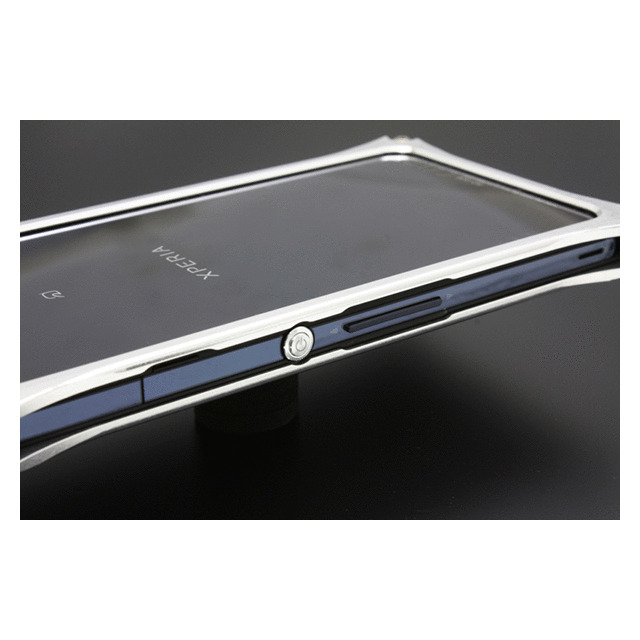【XPERIA Z ケース】Solid Bumper for Xperia Z シルバーgoods_nameサブ画像