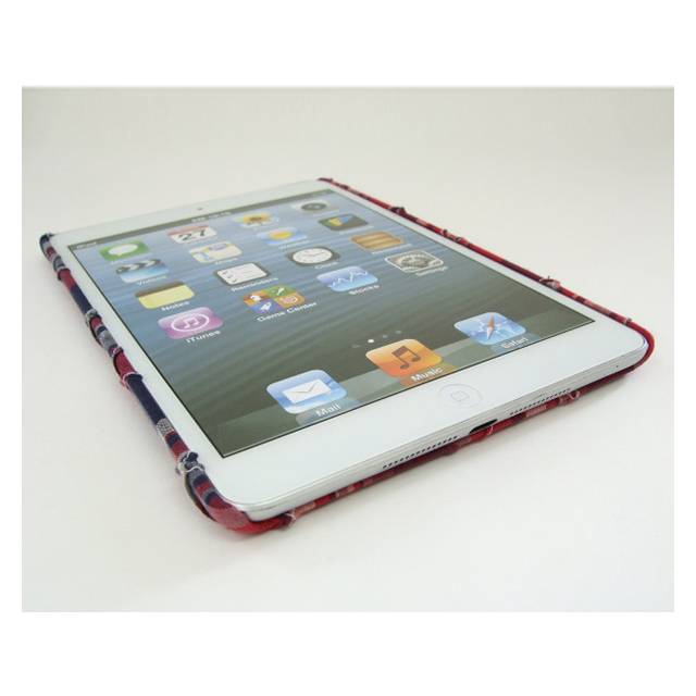 【iPad mini(第1世代) ケース】オリジナルケース! ピンタックチェック iPadmi-901-RDvサブ画像