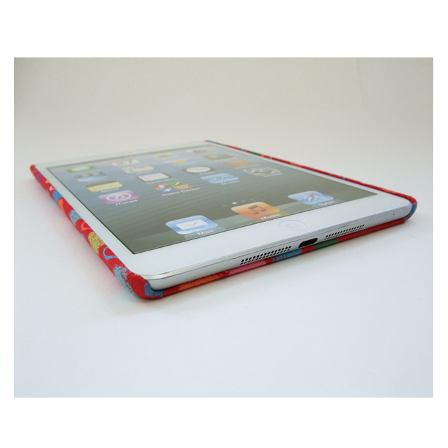 【iPad mini(第1世代) ケース】オリジナルケース! クレパス水玉 iPadmi-608-RD サブ画像