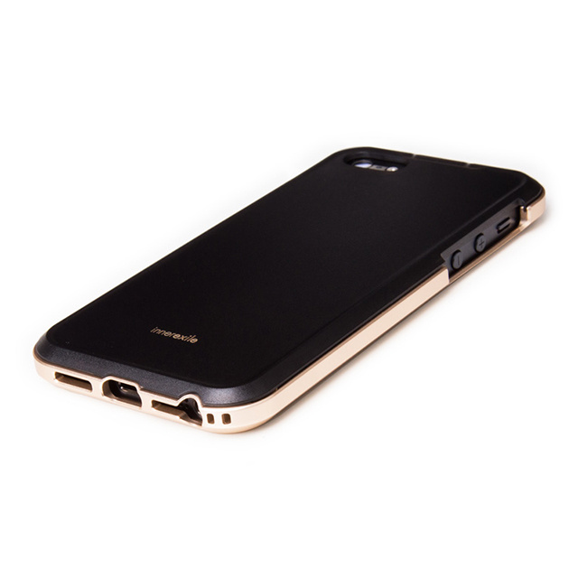 【iPhone5s/5 ケース】Edgeハイブリッドハードシェルケース (Gold)