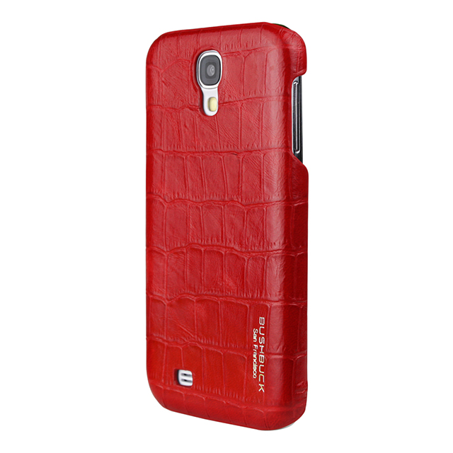 【GALAXY S4 ケース】Caiman Genuine Leather Case (レッド)サブ画像