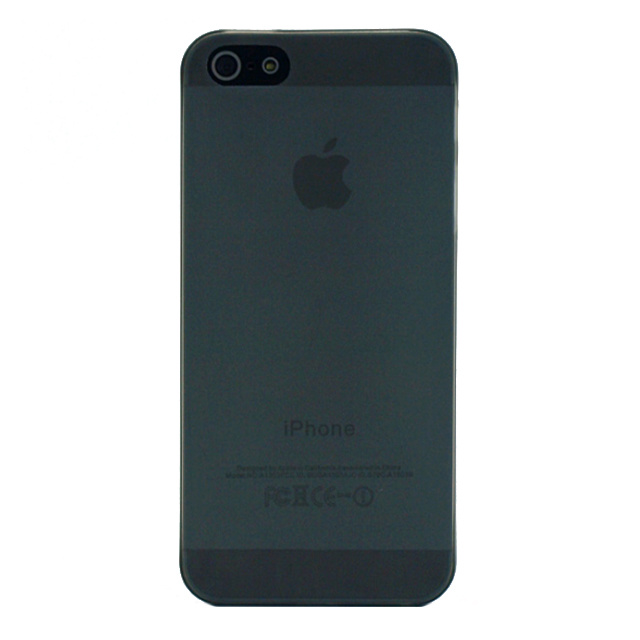 【iPhone5s/5 ケース】Skinny Fit Case 2nd Edition(クリアブラック)