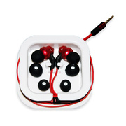 OUTBACK-11Waterproof Ear Buds with Microphone (Red)