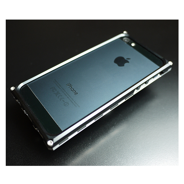 【iPhone5s/5 ケース】G-BUM (銀×黒)サブ画像