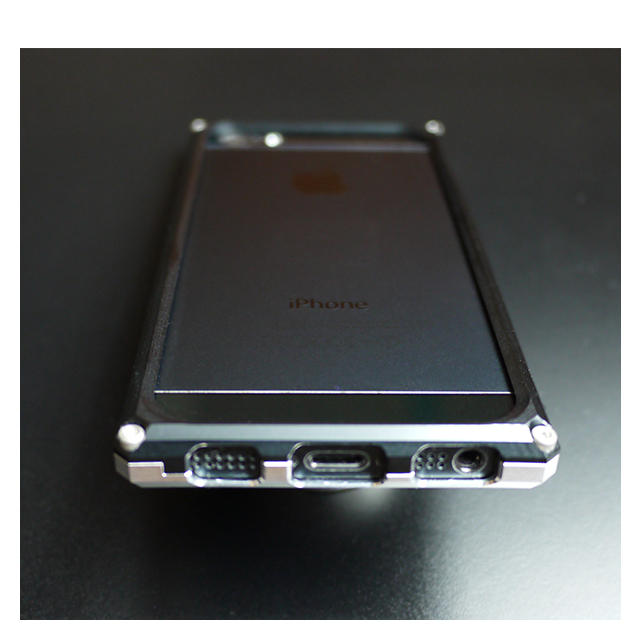 【iPhone5s/5 ケース】G-BUM (銀×黒)サブ画像