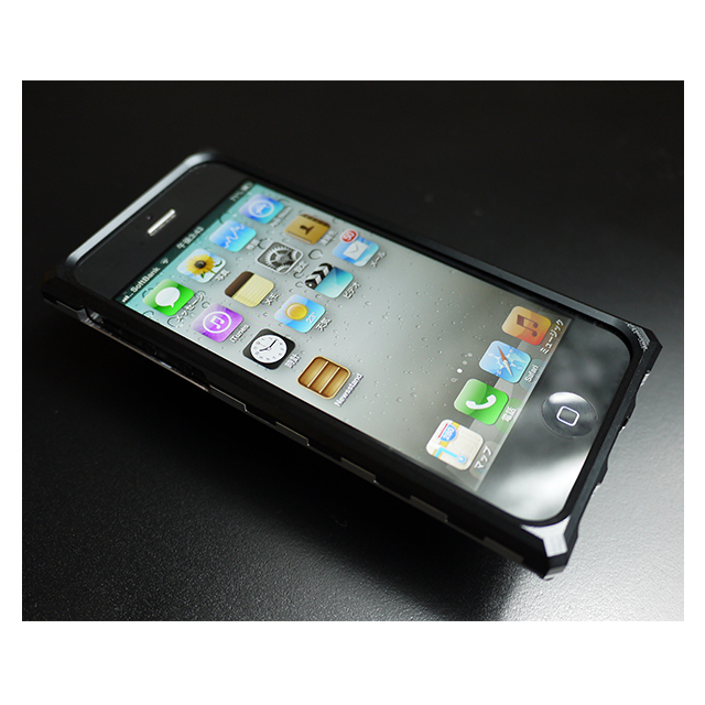 【iPhone5s/5 ケース】G-BUM (黒×銀)サブ画像