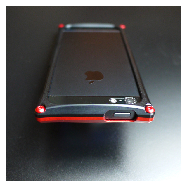 【iPhone5s/5 ケース】Smart HYBRID (Red1×Black)サブ画像