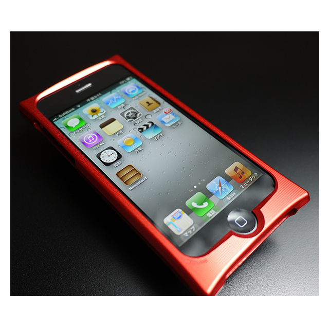 【iPhone5s/5 ケース】Smart HYBRID (Red1×Red)サブ画像