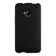 【HTC J One ケース】Hybrid Tough Case, Black/Black