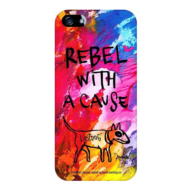 【iPhone5s/5 ケース】Slim protective hard case”Rebel With A Cause”