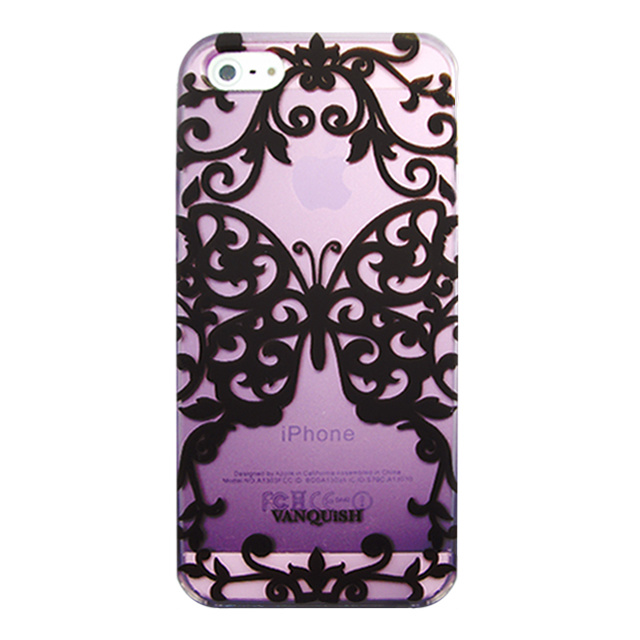 【iPhone5ケース】APPLE-BUTTERFLY/PINK