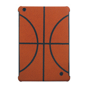 【iPad mini(第1世代) ケース】本革張りハードケース スポーツ バスケットボール