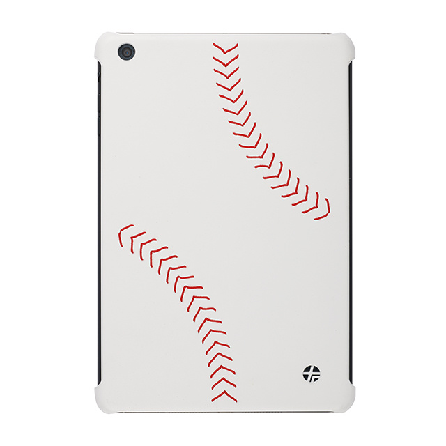 【iPad mini(第1世代) ケース】本革張りハードケース スポーツ ベースボール