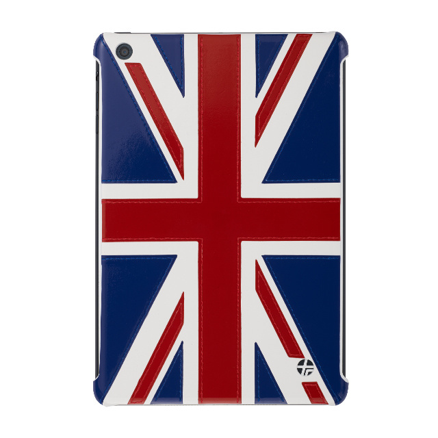 【iPad mini(第1世代) ケース】本革張りハードケース フラッグ UK
