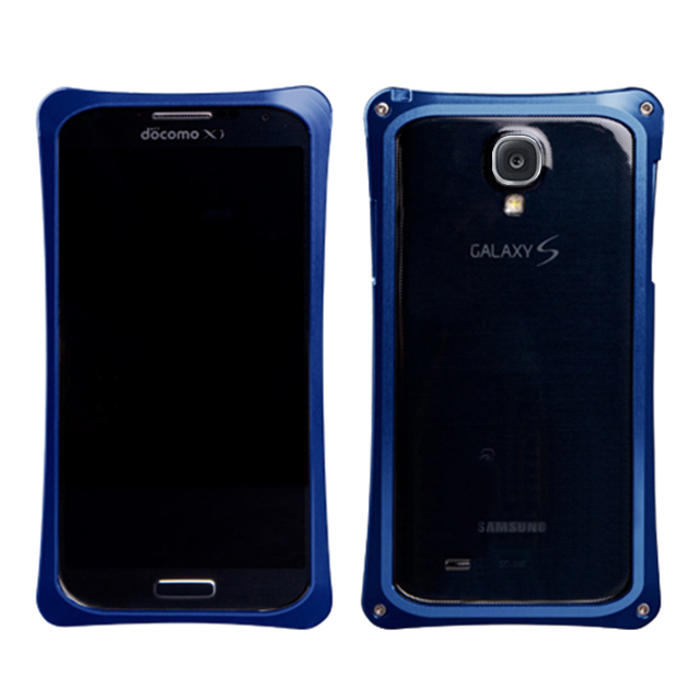 【GALAXY S4 ケース】GX01アルミジャケットバンパー(ブルー)サブ画像