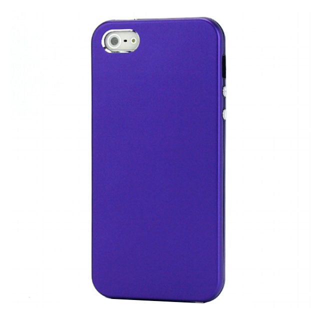 【iPhone5s/5 ケース】ShineEdge Aluminium Case パープル