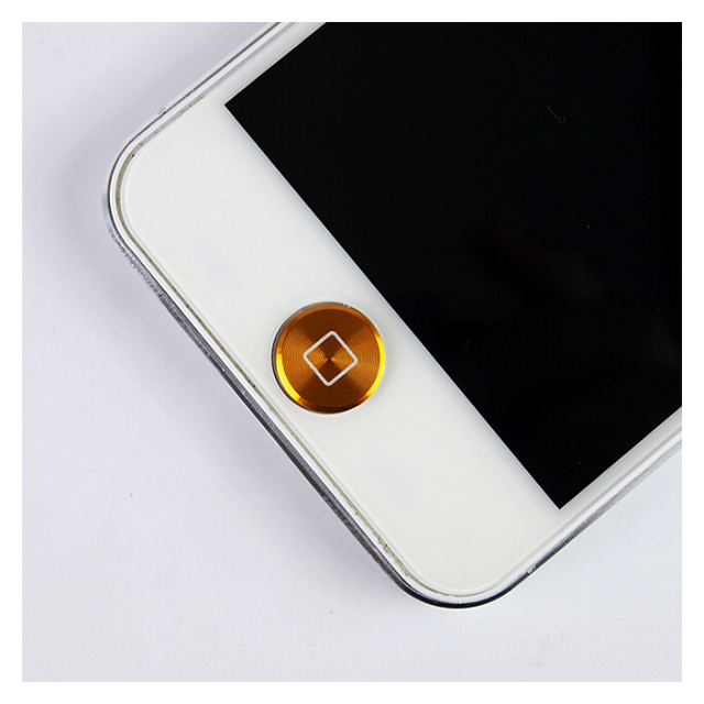 ホームボタンアルミプレート：プレミアム for iPhone/iPad アポロオレンジサブ画像