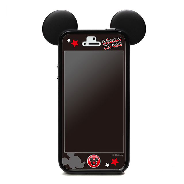 【iPhoneSE(第1世代)/5s/5 ケース】ディズニー TPUバンパーセット (ミッキーマウス)サブ画像